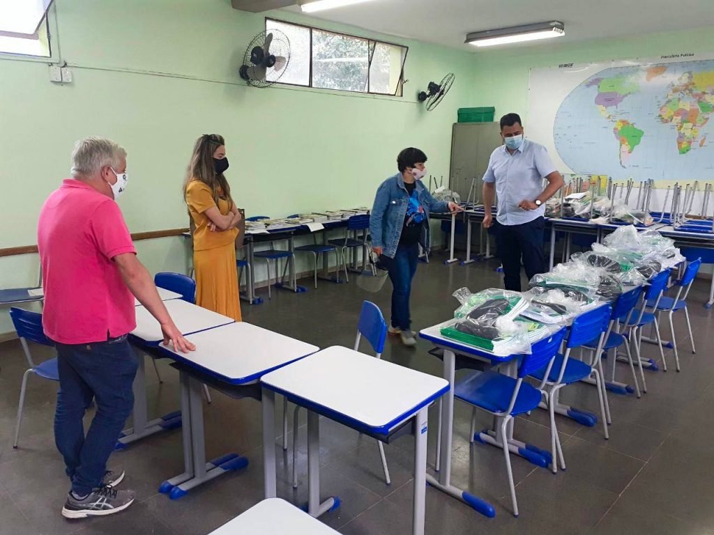 Visita a Escola Municipal Professor Pedro Guerra - Vereador Irlan Melo
